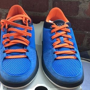 New waterproof Helly Hansen Blue and Orange Athletic Shoes